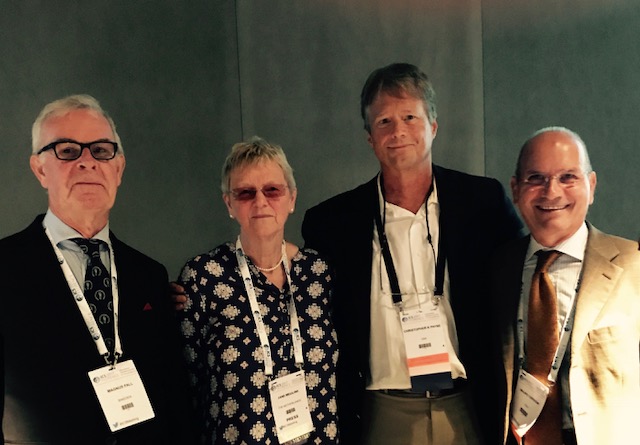 Dr. Payne with Faculty at the ICS Meeting in Florence