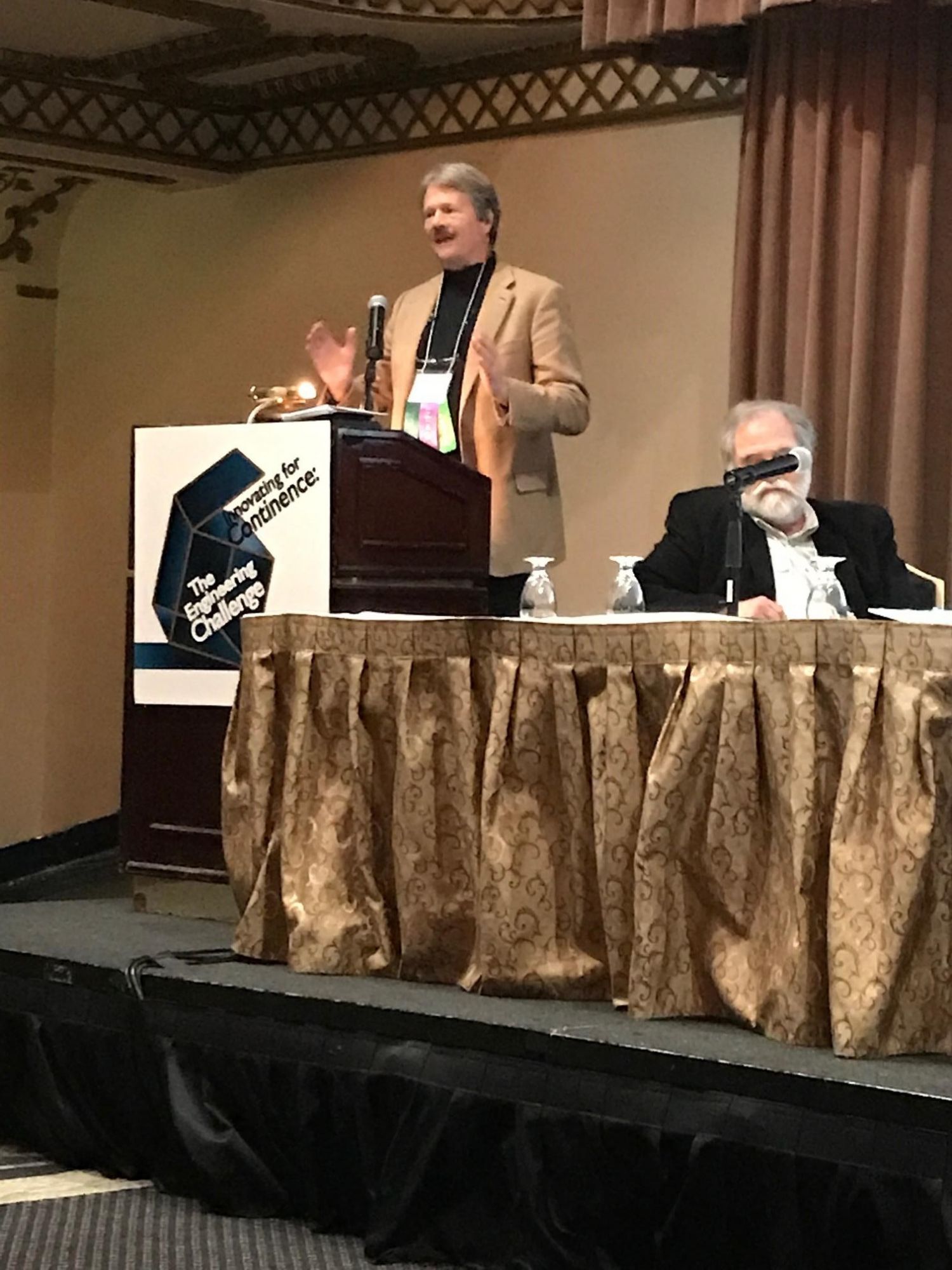 Christopher Payne, MD, speaking at a workshop at the  Simon Foundation Conference